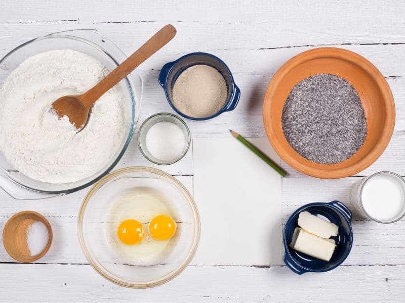 picture of baking ingredients