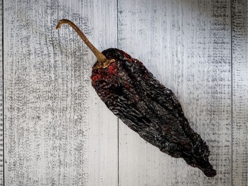 dried poblano pepper